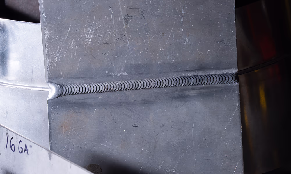 Aluminum MIG Weld