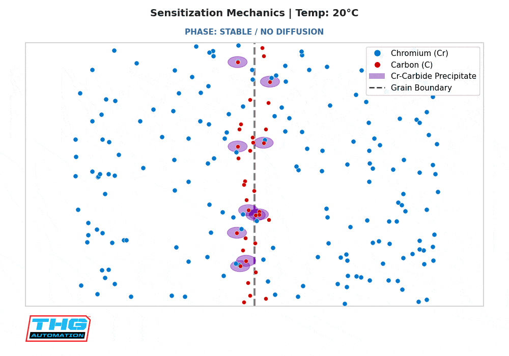 Sensitization Mechanics Temp TIG Stainless Steel